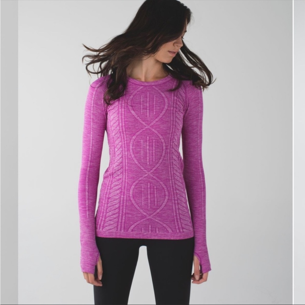 Lululemon Rest Less Pullover Heathered Ultra Violet